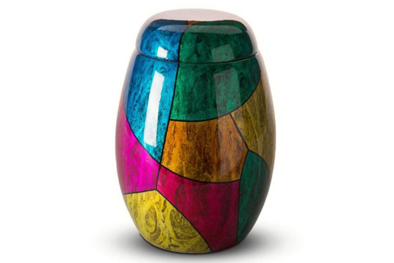 Glasfiber urn "Mengla"