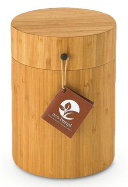 Bamboe urn "Eco Burial"