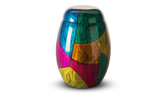 Glasfiber urn "Mengla"
